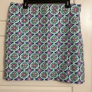 Talbots Canvas A-Line Medallion Skirt. Size 14. New without tags.